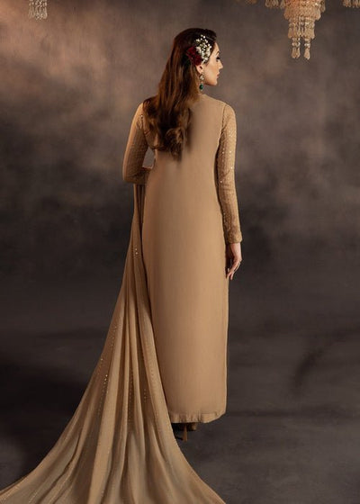 Meeral | Wedding Formals | Zarina-Brand:Meeral-Type:Ladies Clothes-Sand-Chiffon-House of Maryam- Buy in UK, USA