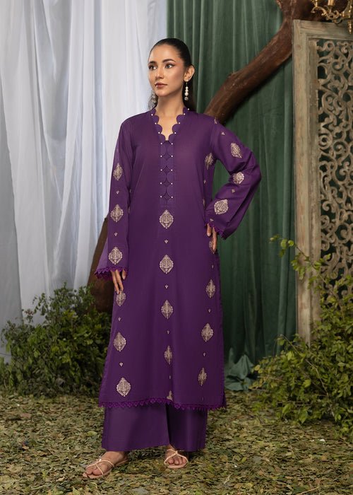 Meeral | Wedding Formals | Zohra-Brand:Meeral-Type:Ladies Clothes-Dark Purple-Lawn-House of Maryam- Buy in UK, USA