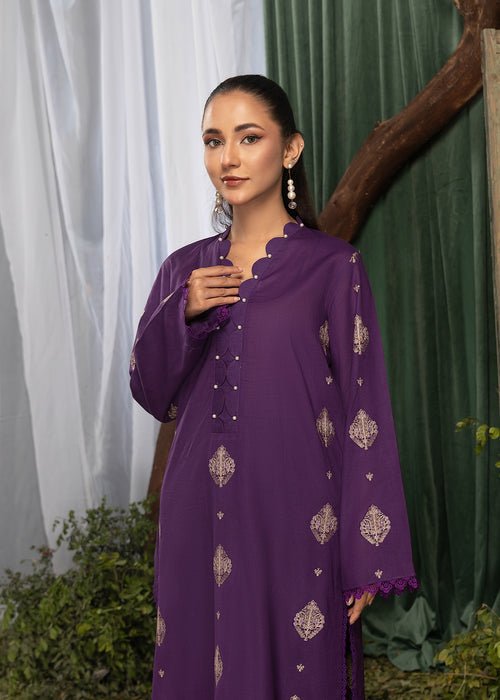 Meeral | Wedding Formals | Zohra-Brand:Meeral-Type:Ladies Clothes-Dark Purple-Lawn-House of Maryam- Buy in UK, USA