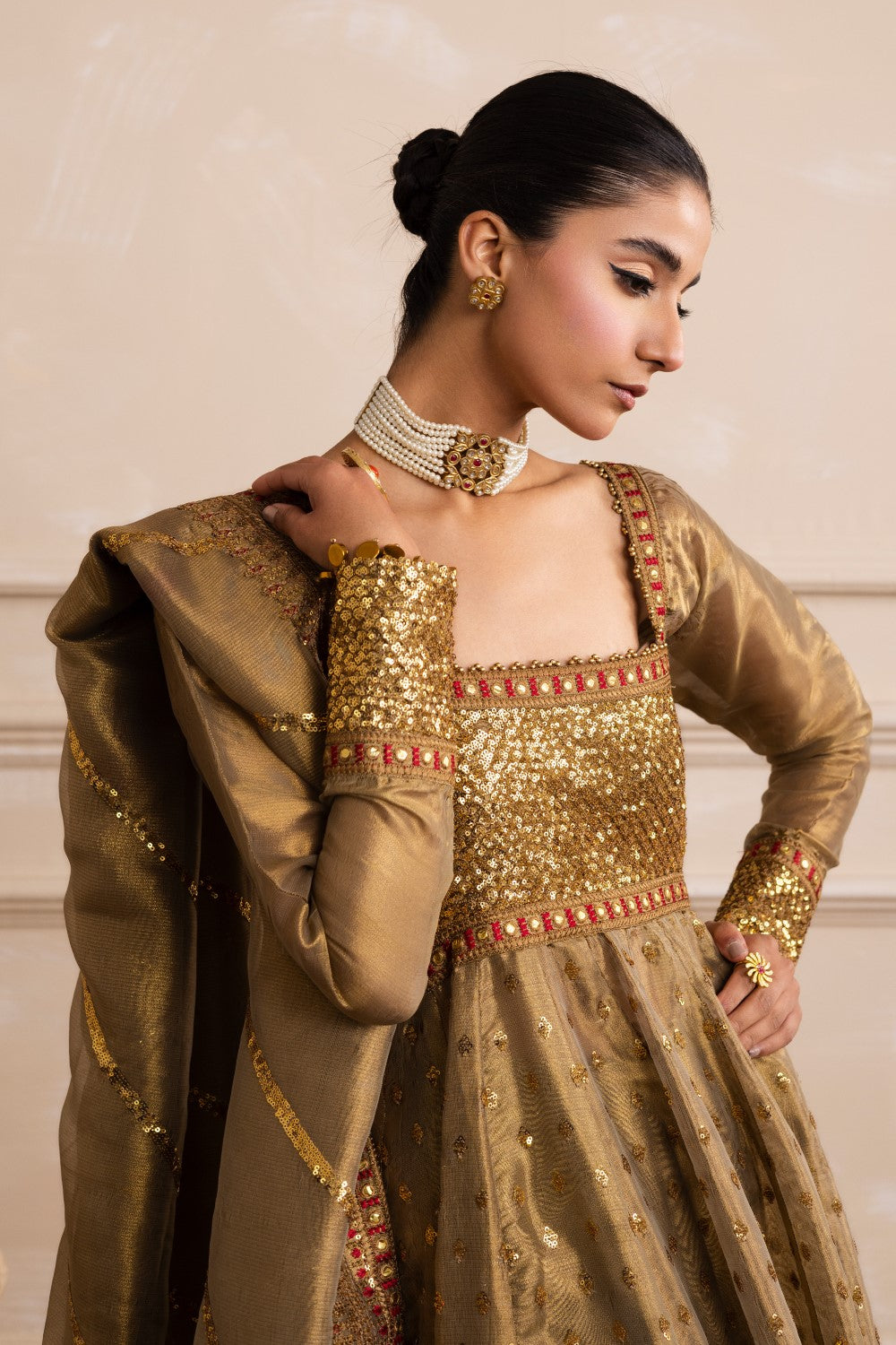 Maryum N Maria | Izara Formals | MERNEITH - MW40034 -  Maryum N Maria Ladies Clothes - Original Designer Dress - House of Maryam