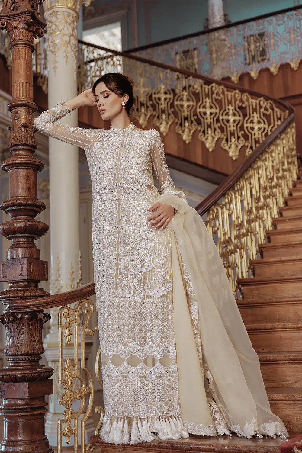Saira Rizwan | Lumiere Festive 23 | DAISY SR-04 -  Saira Rizwan Bridal - Original Designer Dress - House of Maryam