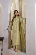 Rajwani | Sohani Casual Pret | MINT GOLD -  Rajwani Ladies Clothes - Original Designer Dress - House of Maryam