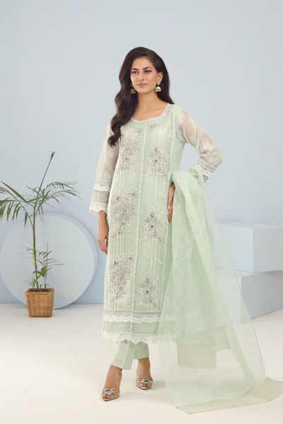 Panache | Pret | Mint Meadow -  Panache By Mona clothing - Original Designer Dress - House of Maryam