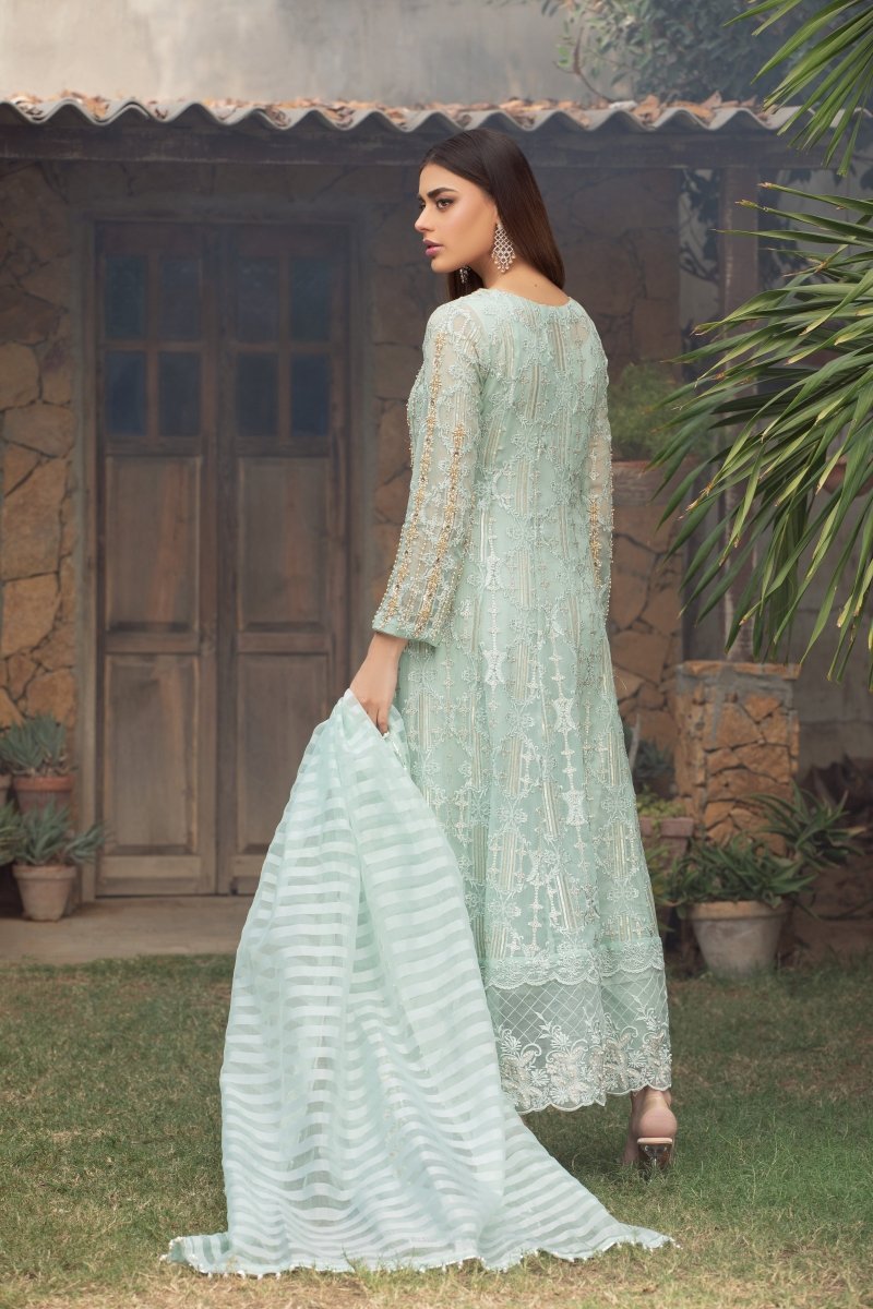 Panache | Pret | Mint Vogue -  Panache By Mona  - Original Designer Dress - House of Maryam