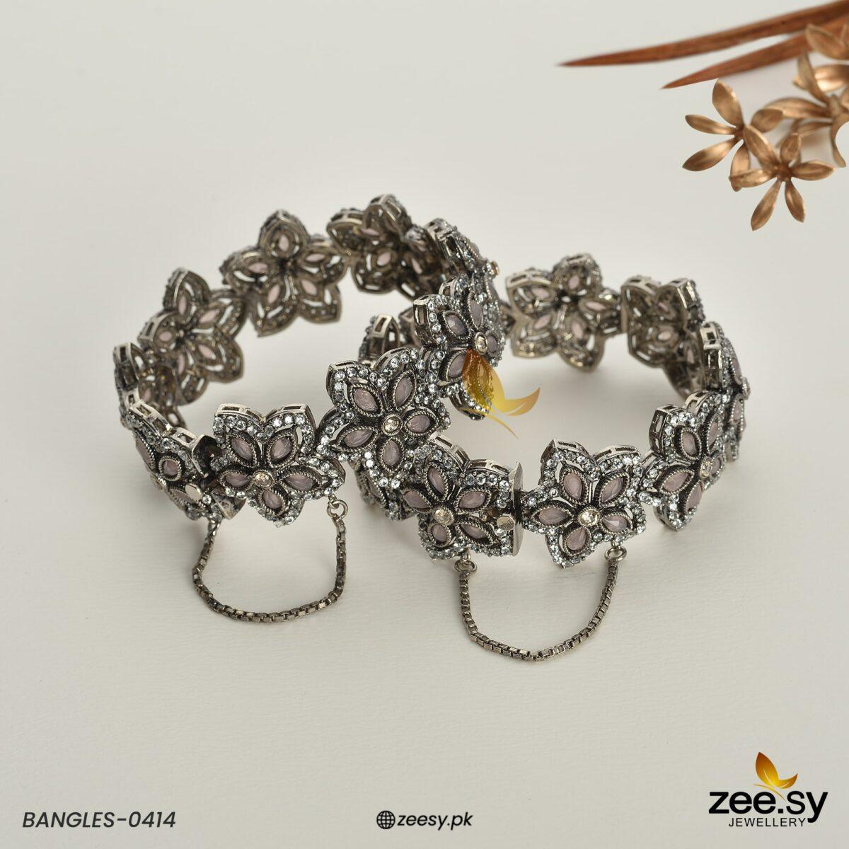 Bangles-0414 -  Zeesy Bangles - Original Designer Dress - House of Maryam