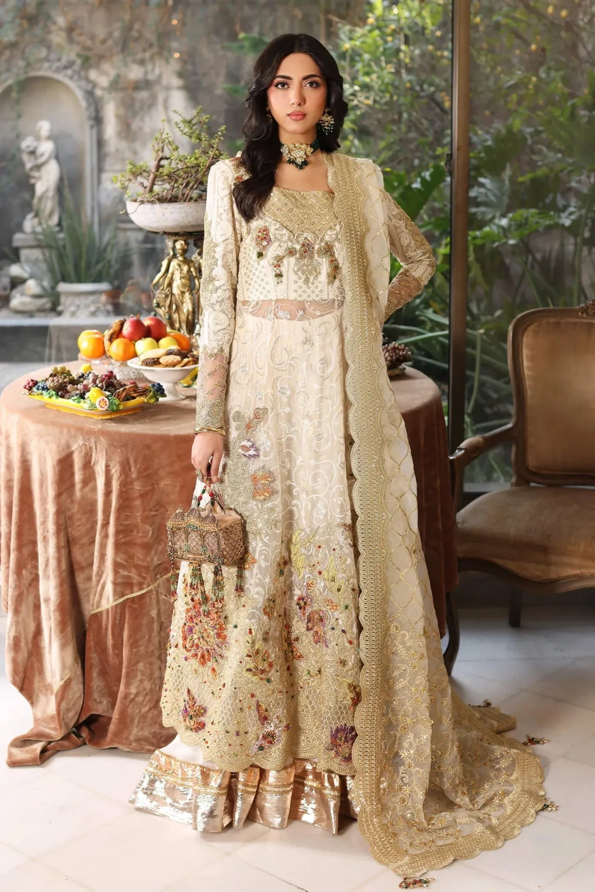 Musferah Saad | Enchante Formals | Floral Mist-4