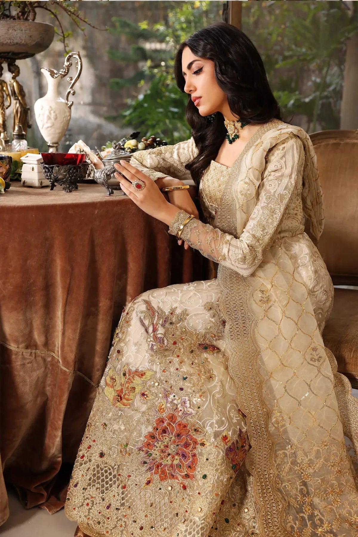 Musferah Saad | Enchante Formals | Floral Mist-5