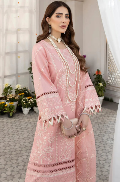 Mohagni | Muntazir Luxury Lawn 24 | AM-07 -  Mohagni Luxury - Original Designer Dress - House of Maryam