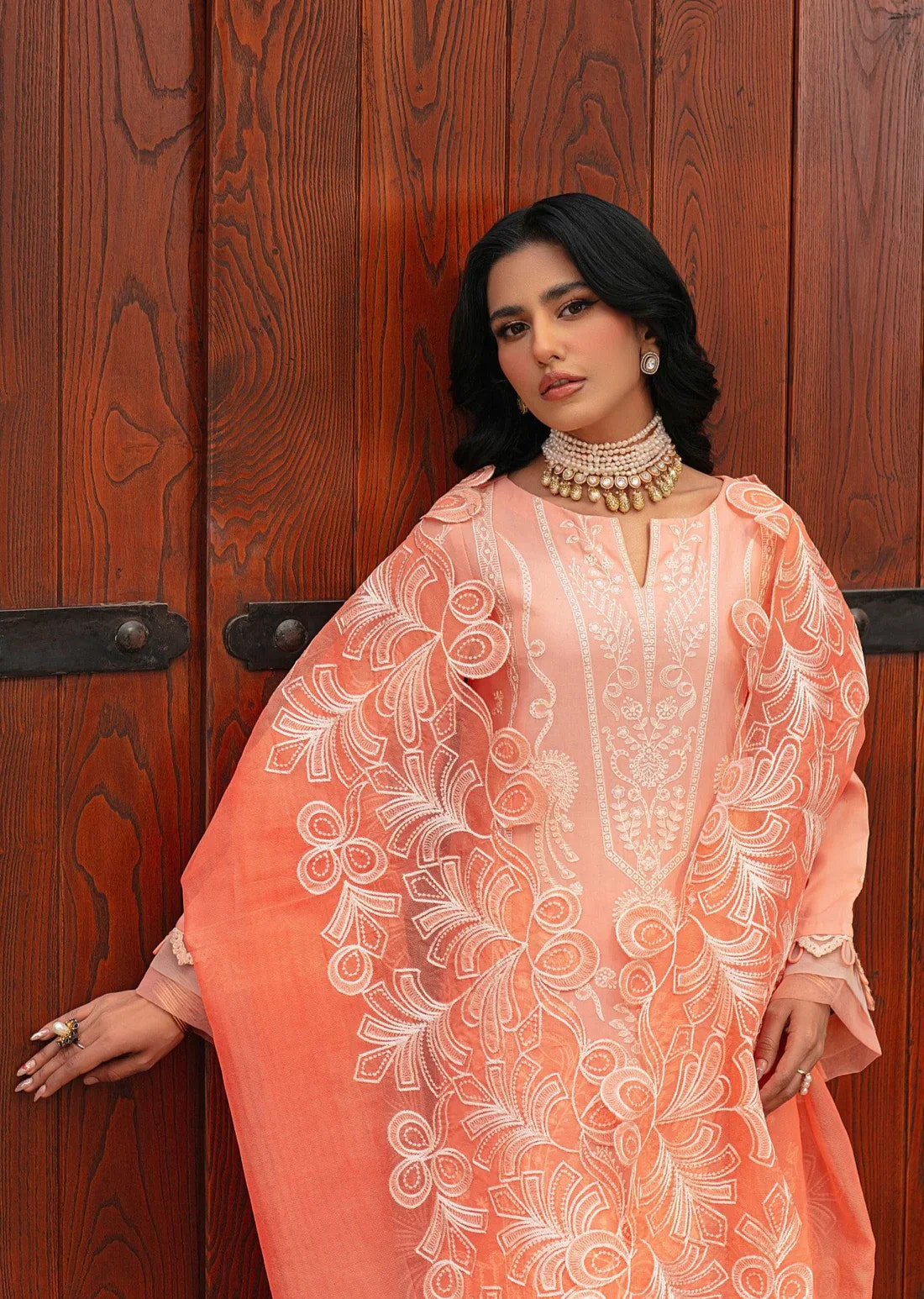 Mohagni | Muntazir Luxury Lawn 24 | CM-01 -  Mohagni Luxury - Original Designer Dress - House of Maryam