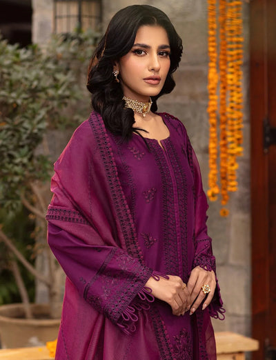 Mohagni | Muntazir Luxury Lawn 24 | CM-02 -  Mohagni Luxury - Original Designer Dress - House of Maryam