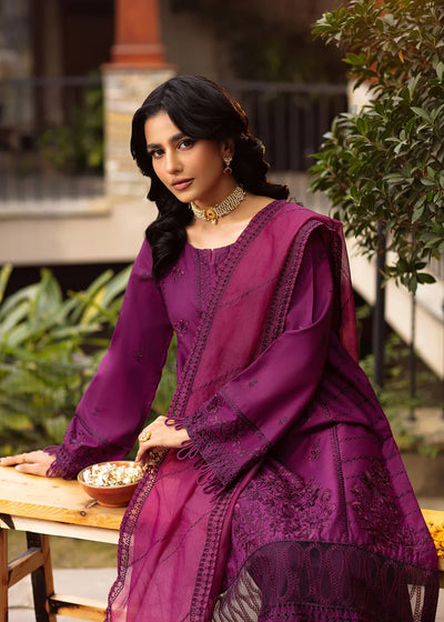 Mohagni | Muntazir Luxury Lawn 24 | CM-02 -  Mohagni Luxury - Original Designer Dress - House of Maryam