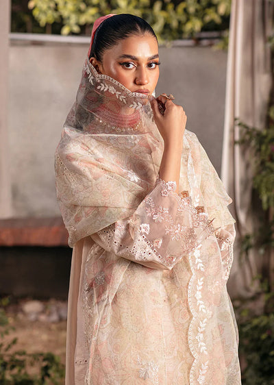 Mohagni | Muntazir Luxury Lawn 24 | CM-04 -  Mohagni Luxury - Original Designer Dress - House of Maryam