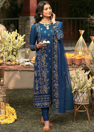 Mohagni | Muntazir Luxury Lawn 24 | CM-06 -  Mohagni Luxury - Original Designer Dress - House of Maryam