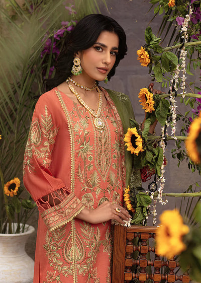 Mohagni | Muntazir Luxury Lawn 24 | CM-09 -  Mohagni Luxury - Original Designer Dress - House of Maryam
