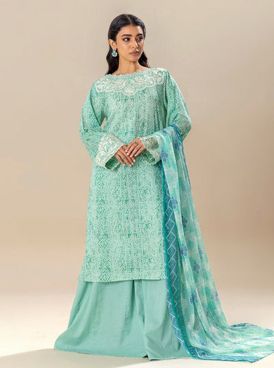 Morbagh | Lawn Collection 24 | MINERAL MINE -  Morbagh Luxury - Original Designer Dress - House of Maryam