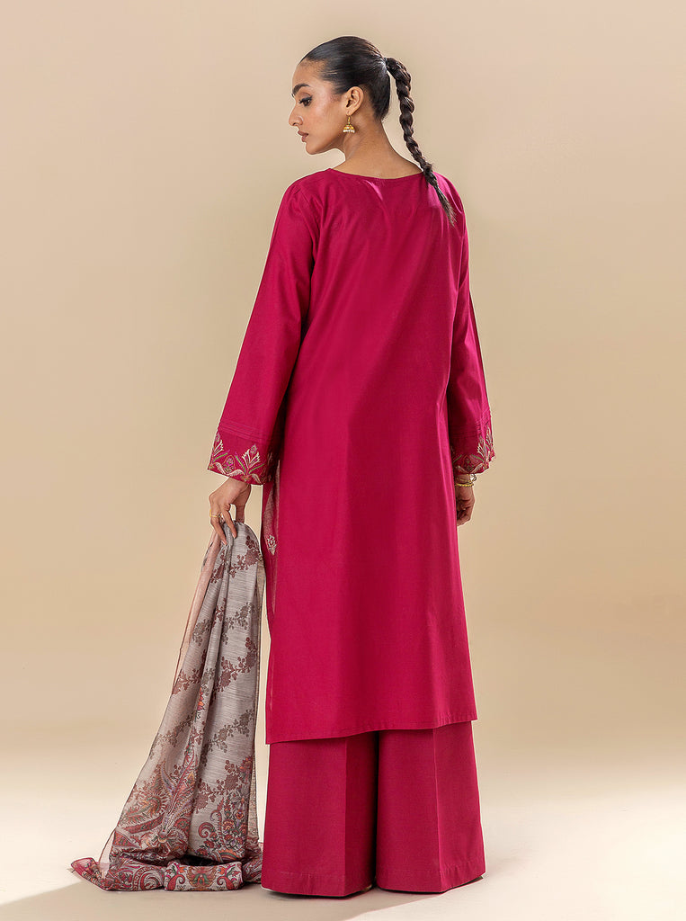 Morbagh | Lawn Collection 24 | RASPBERRY COULIS by Designer Morbagh - House of Maryam - Pakistani Designer Ethnic Wear in {{ shop.shopifyCountryName }}