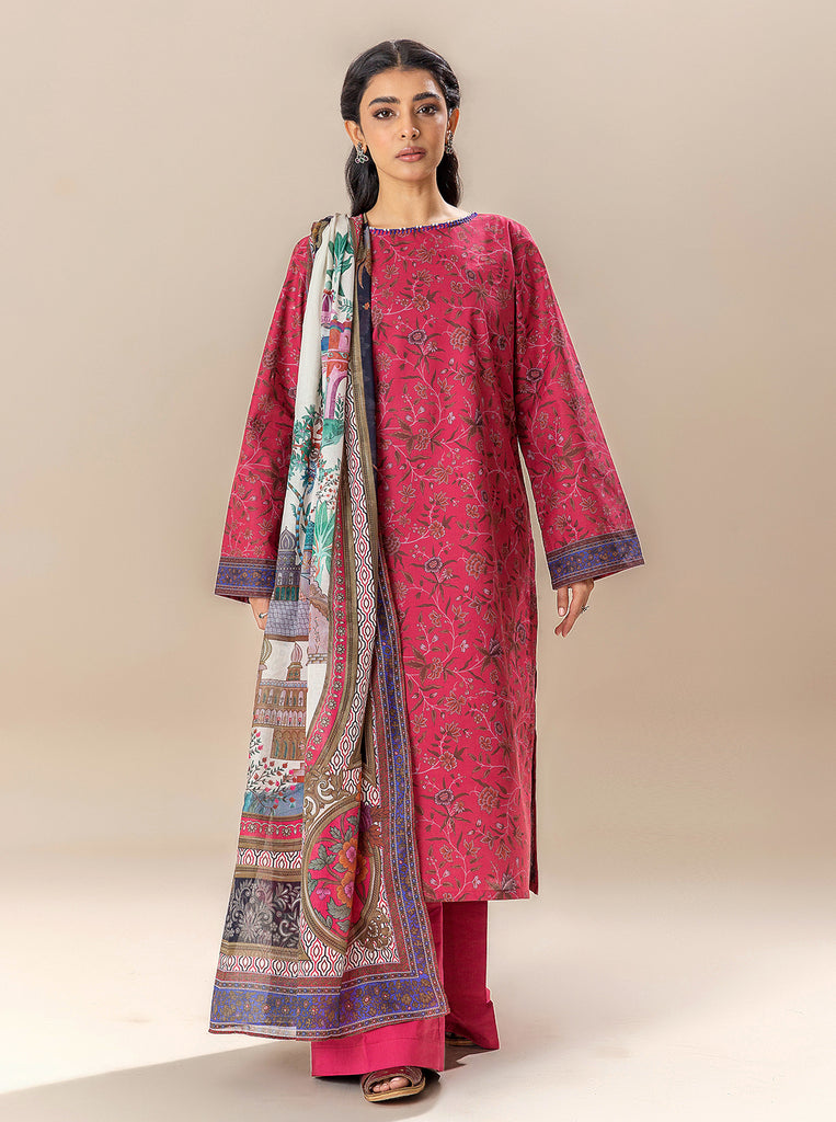 Morbagh | Lawn Collection 24 | BAKED APPLE by Designer Morbagh - House of Maryam - Pakistani Designer Ethnic Wear in {{ shop.shopifyCountryName }}