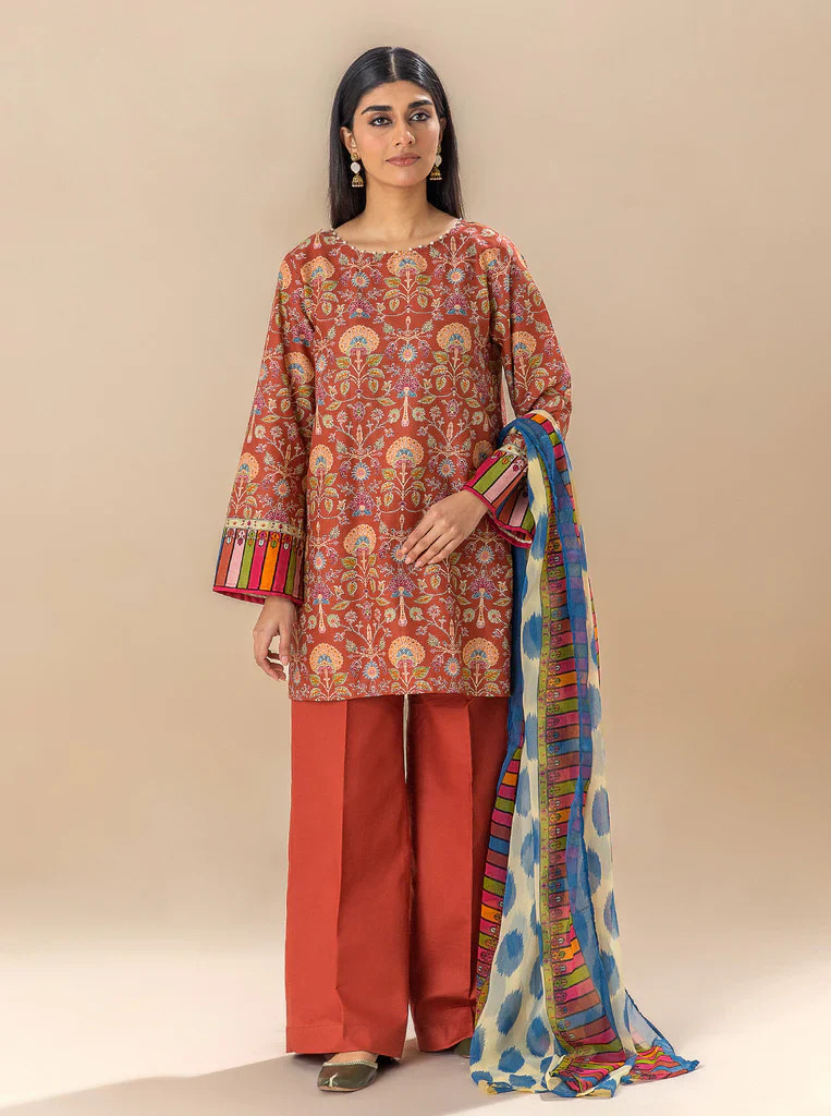 Morbagh | Lawn Collection 24 | AUBURN SKY -  Morbagh Luxury - Original Designer Dress - House of Maryam