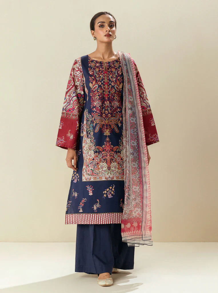 Morbagh | Lawn Collection 24 | PANSY PETALS by Designer Morbagh - House of Maryam - Pakistani Designer Ethnic Wear in {{ shop.shopifyCountryName }}