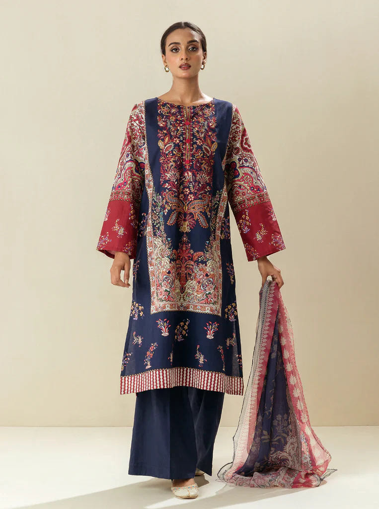 Morbagh | Lawn Collection 24 | PANSY PETALS -  Morbagh Luxury - Original Designer Dress - House of Maryam