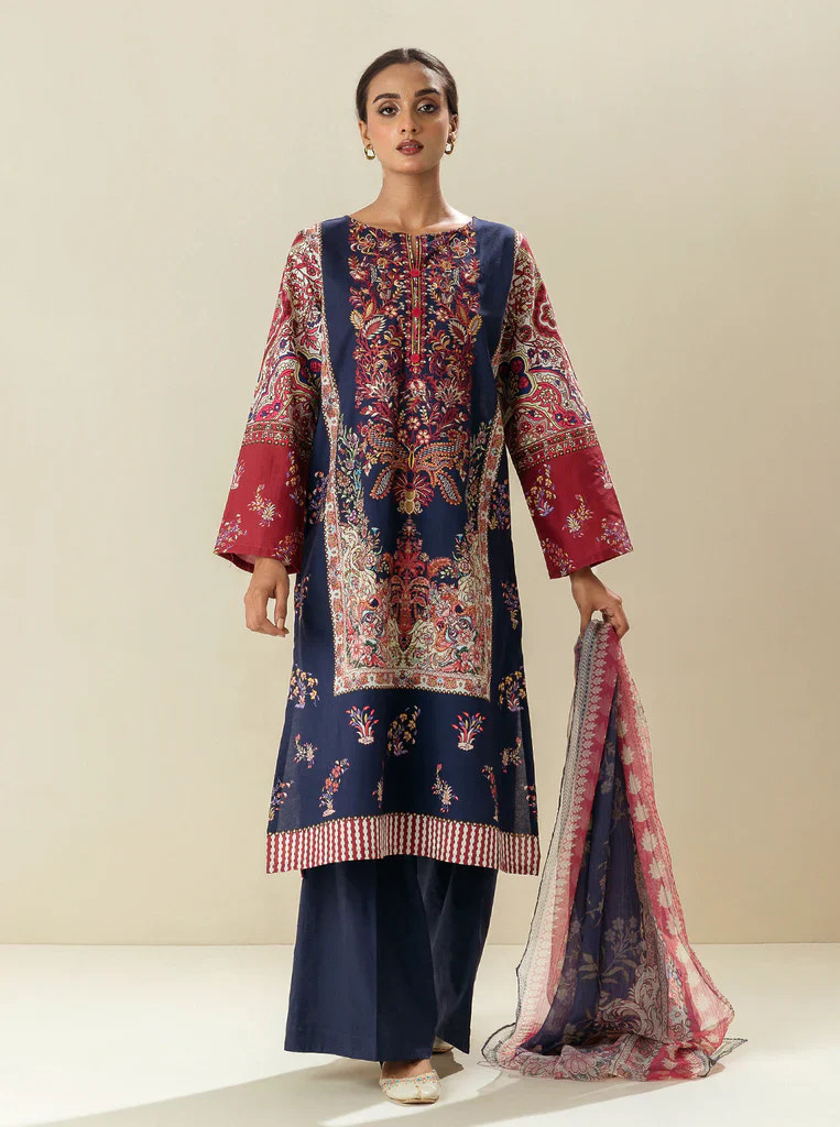 Morbagh | Lawn Collection 24 | PANSY PETALS -  Morbagh Luxury - Original Designer Dress - House of Maryam