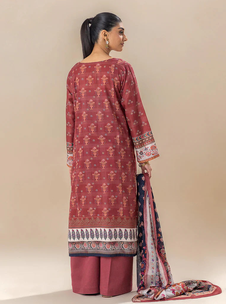 Morbagh | Lawn Collection 24 | ROYALTY RED by Designer Morbagh - House of Maryam - Pakistani Designer Ethnic Wear in {{ shop.shopifyCountryName }}