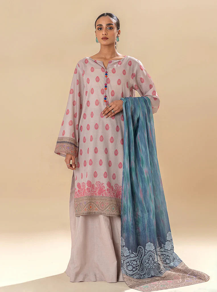 Morbagh | Lawn Collection 24 | PASSION PINK -  Morbagh Luxury - Original Designer Dress - House of Maryam