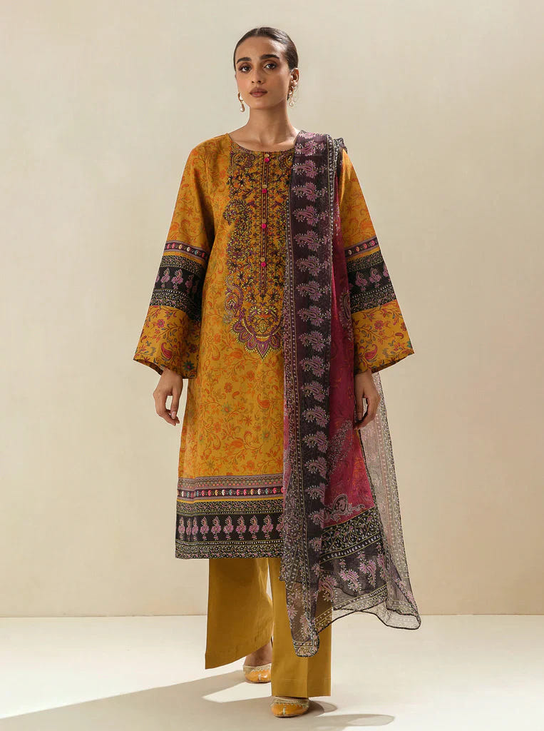Morbagh | Lawn Collection 24 | HONEY SUCKLE -  Morbagh Luxury - Original Designer Dress - House of Maryam