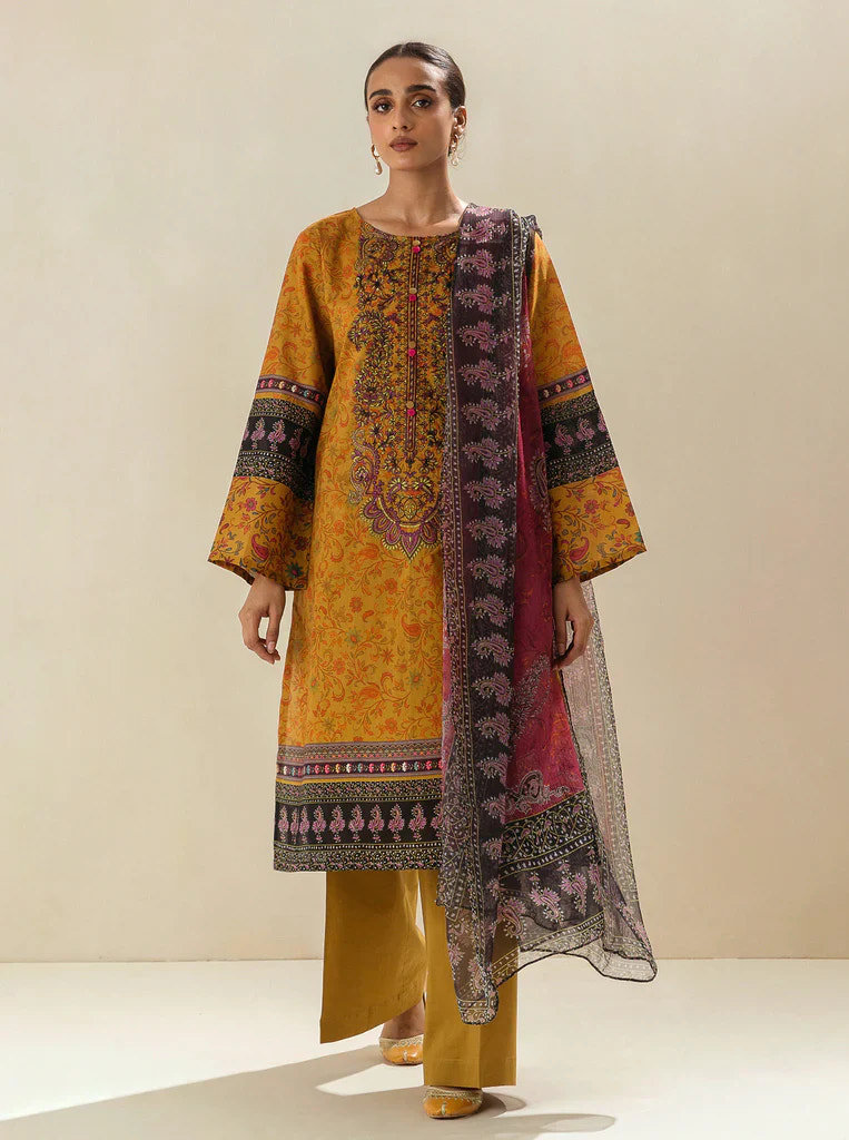 Morbagh | Lawn Collection 24 | HONEY SUCKLE -  Morbagh Luxury - Original Designer Dress - House of Maryam