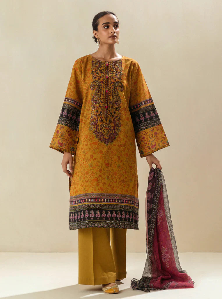 Morbagh | Lawn Collection 24 | HONEY SUCKLE -  Morbagh Luxury - Original Designer Dress - House of Maryam