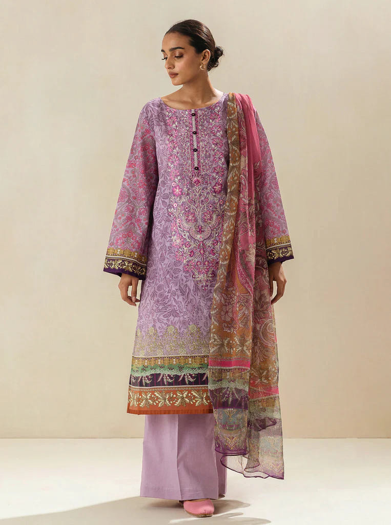 Morbagh | Lawn Collection 24 | LAVENDULA LOOP -  Morbagh Luxury - Original Designer Dress - House of Maryam