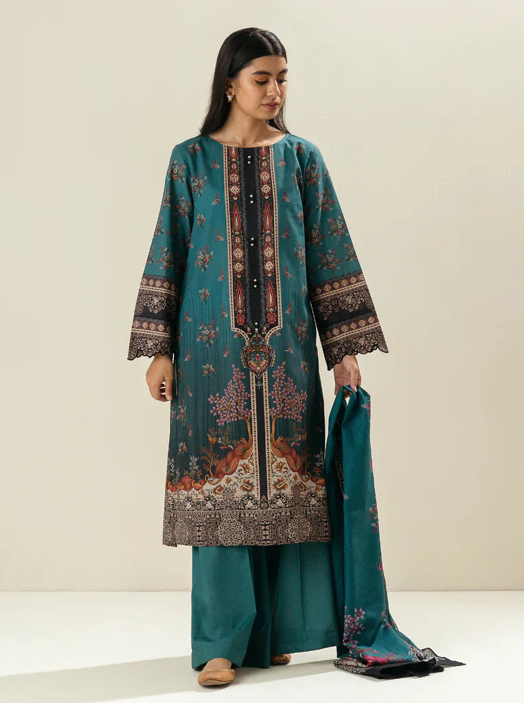 Morbagh | Lawn Collection 24 | EMERALD ABUNDANCE by Designer Morbagh - House of Maryam - Pakistani Designer Ethnic Wear in {{ shop.shopifyCountryName }}