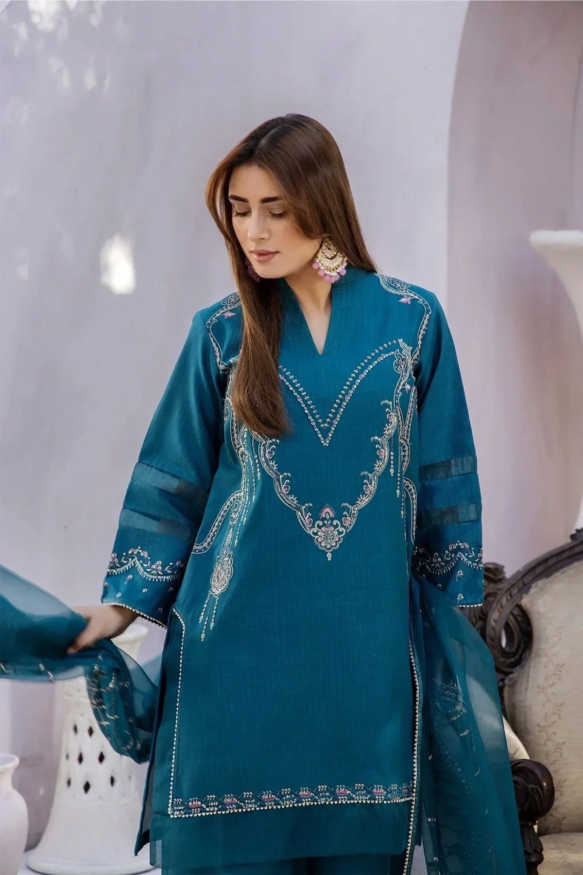 Rajwani | Sohani Casual Pret | MOROCCO -  Rajwani Ladies Clothes - Original Designer Dress - House of Maryam