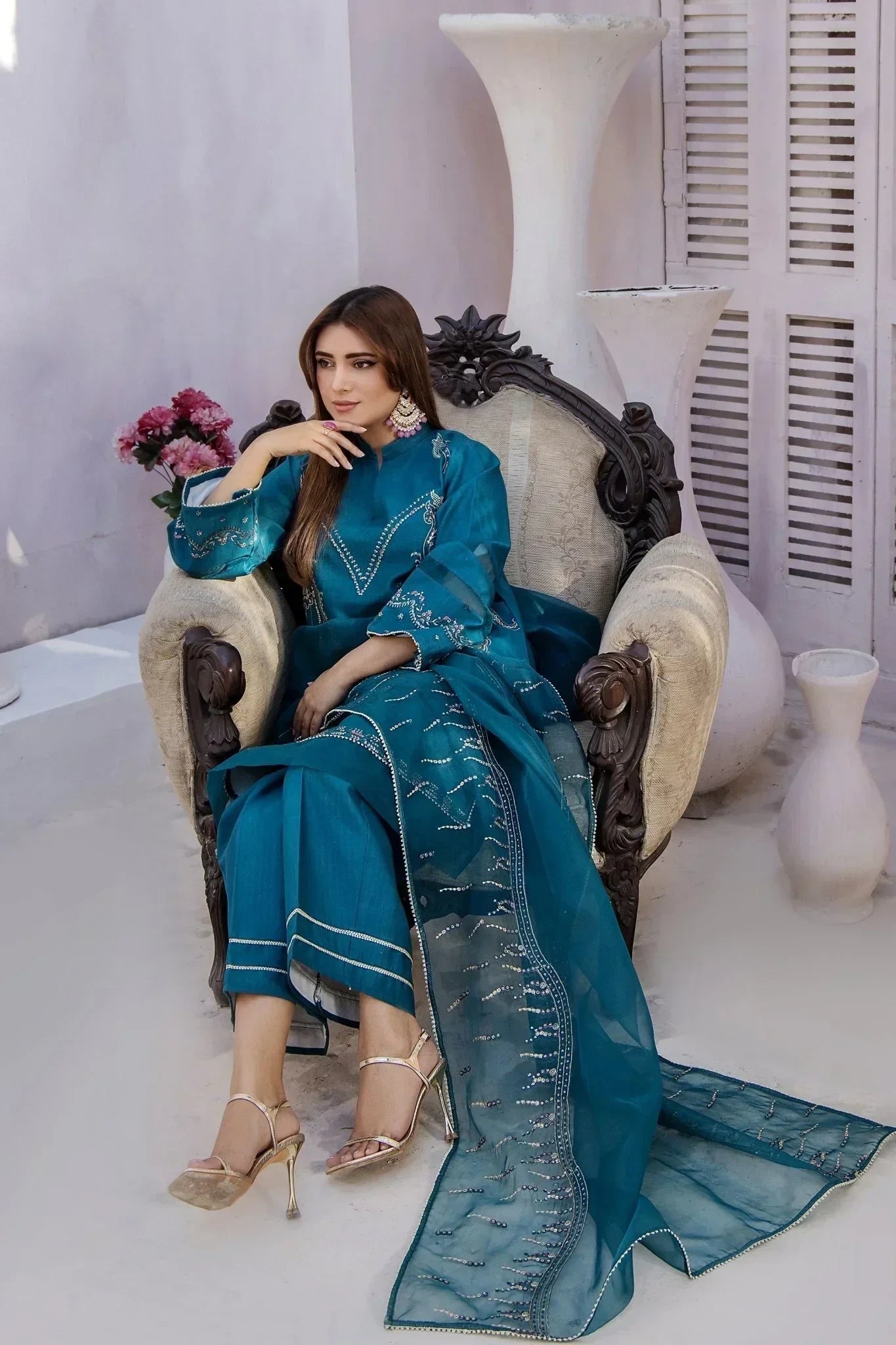 Rajwani | Sohani Casual Pret | MOROCCO -  Rajwani Ladies Clothes - Original Designer Dress - House of Maryam