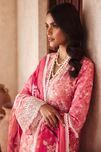 Motifz | Premium Lawn 25 | 3735-MAYA-Brand:Motifz-Type:Ladies Clothes-Coral-Lawn-House of Maryam- Buy in UK, USA