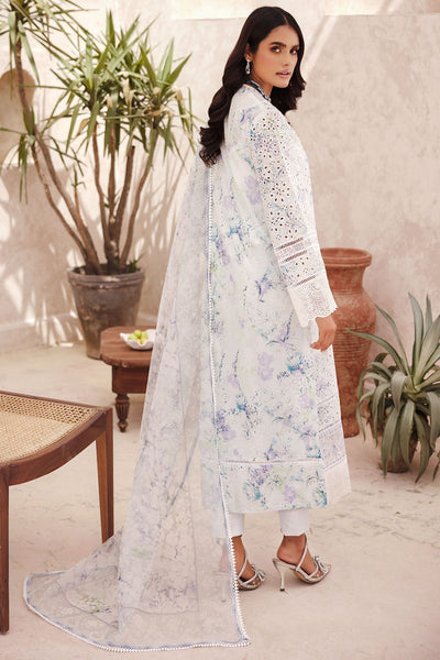 Motifz | Premium Lawn 25 | 3736-LUCIA-Brand:Motifz-Type:Ladies Clothes-White-Lawn-House of Maryam- Buy in UK, USA