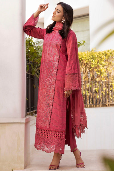 Motifz | Premium Lawn 25 | 5305-AUBREY-Brand:Motifz-Type:Ladies Clothes-Candy Pink-Lawn-House of Maryam- Buy in UK, USA
