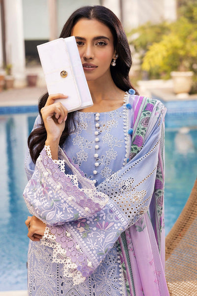 Motifz | Premium Lawn 25 | 5325-MAELYS-Brand:Motifz-Type:Ladies Clothes-Lilac-Lawn-House of Maryam- Buy in UK, USA