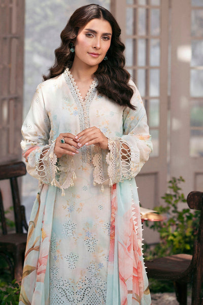 Motifz | Premium Lawn 25 | 5423-DAISY-Brand:Motifz-Type:Ladies Clothes-Gray-Lawn-House of Maryam- Buy in UK, USA