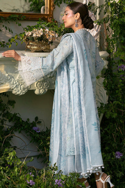 Motifz | Premium Lawn 25 | 5425-LAVENDER-Brand:Motifz-Type:Ladies Clothes-Ice Blue-Lawn-House of Maryam- Buy in UK, USA