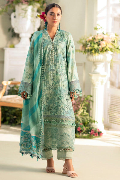 Motifz | Premium Lawn 25 | 5430-IRIS-Brand:Motifz-Type:Ladies Clothes-Green-Lawn-House of Maryam- Buy in UK, USA