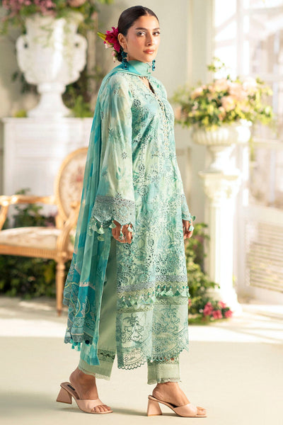 Motifz | Premium Lawn 25 | 5430-IRIS-Brand:Motifz-Type:Ladies Clothes-Green-Lawn-House of Maryam- Buy in UK, USA