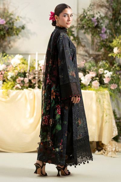 Motifz | Premium Lawn 25 | 5433-JASMINE-Brand:Motifz-Type:Ladies Clothes-Black-Lawn-House of Maryam- Buy in UK, USA