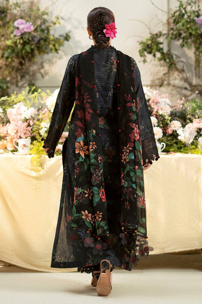 Motifz | Premium Lawn 25 | 5433-JASMINE-Brand:Motifz-Type:Ladies Clothes-Black-Lawn-House of Maryam- Buy in UK, USA
