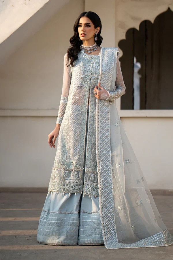 Ittehad | Dilruba Wedding Formals | ESDR75-SUT-BLU -  Ittehad Bridal - Original Designer Dress - House of Maryam