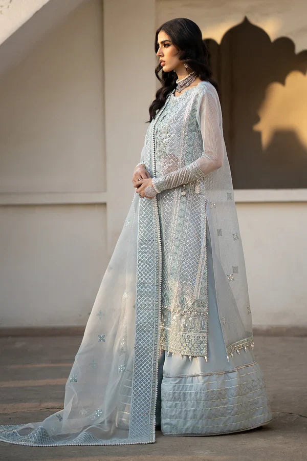 Ittehad | Dilruba Wedding Formals | ESDR75-SUT-BLU by Ittehad - House of Maryam