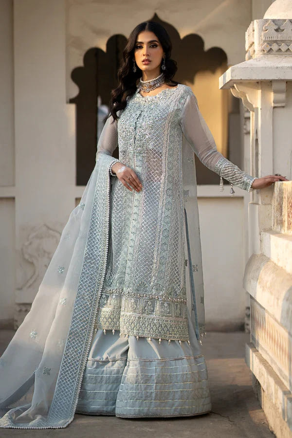 Ittehad | Dilruba Wedding Formals | ESDR75-SUT-BLU -  Ittehad Bridal - Original Designer Dress - House of Maryam