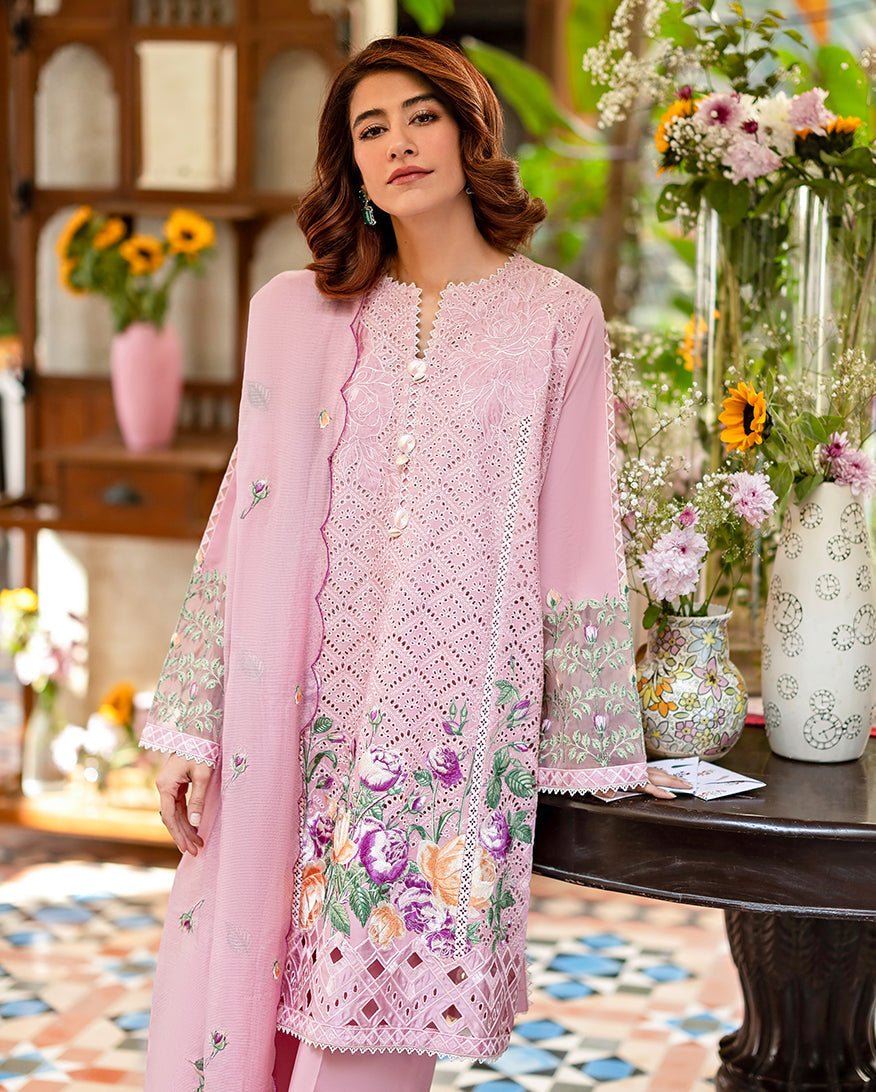 Mushq | Astoria Lawn 26 | Arabil-Brand:Mushq-Type:Ladies Clothes-Lilac-Lawn-House of Maryam- Buy in UK, USA