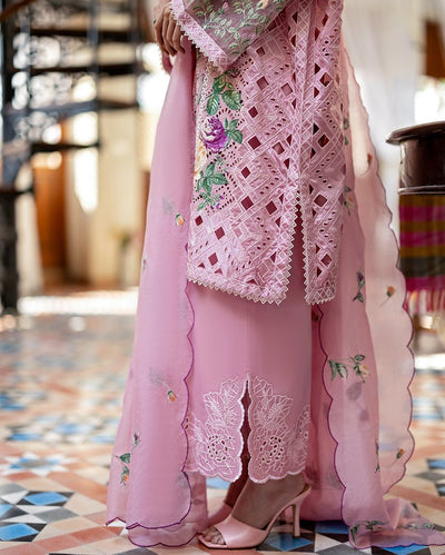 Mushq | Astoria Lawn 26 | Arabil-Brand:Mushq-Type:Ladies Clothes-Lilac-Lawn-House of Maryam- Buy in UK, USA