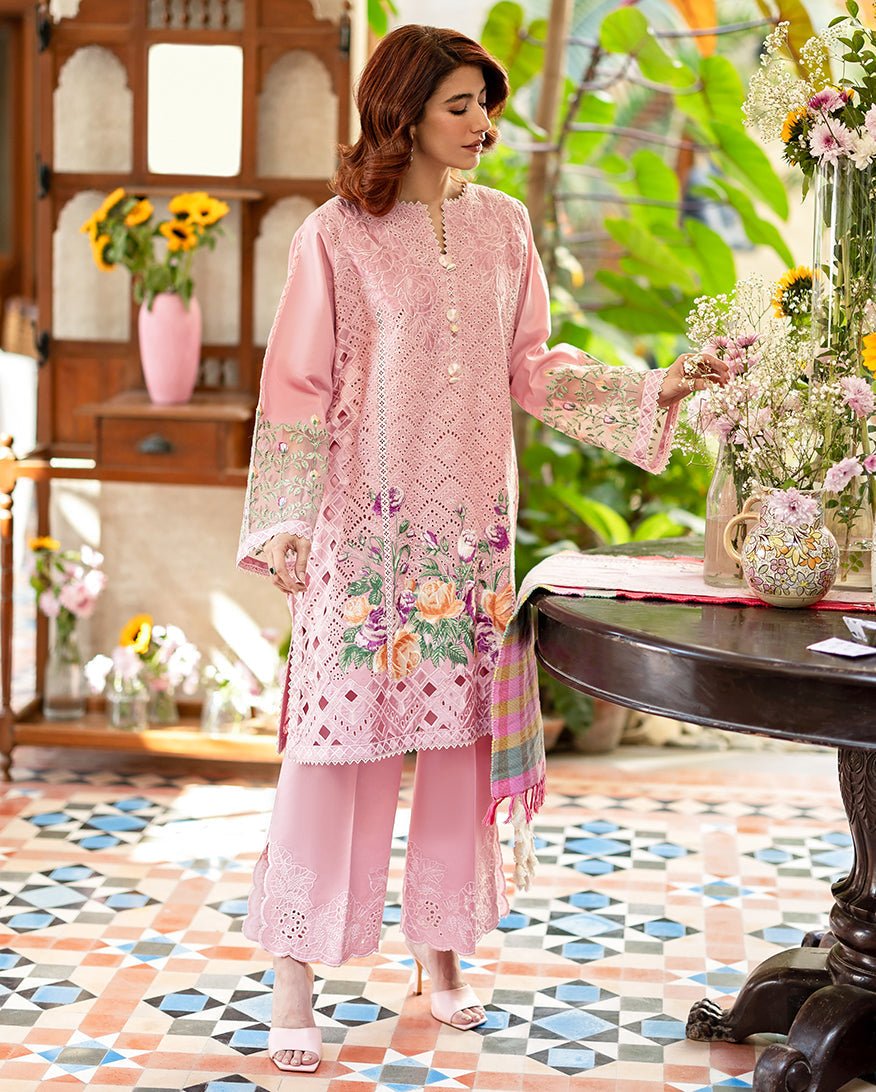 Mushq | Astoria Lawn 26 | Arabil-Brand:Mushq-Type:Ladies Clothes-Lilac-Lawn-House of Maryam- Buy in UK, USA